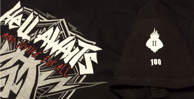 HELL AWAITS Series Numeracion manga