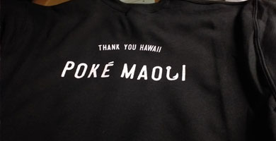 Merchandising POKÉ MAOLI restaurantes