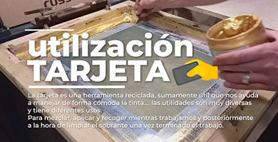 MAO ORO tarjeta